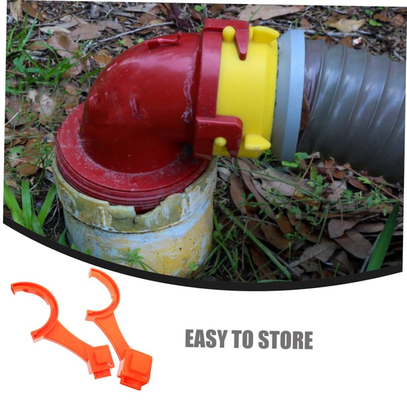 Mikinona 4Pcs Rv Sewer Hose Connector Tool Sewer Spanner for