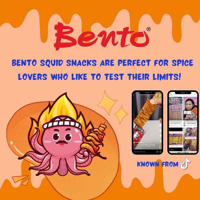 BENTO Mixed Seafood Snack sweet und spicy - 1 x