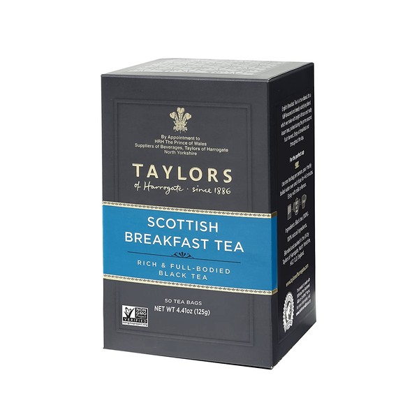 Taylors of Harrogate Scottish Breakfast, 50 Teabags (615357115446)