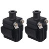 Vkinman 2Pcs Black 339-832757A4 Ignition Coil Replacement for Mercury &