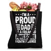 Fashion Designer Proud Dad Garment Maker Father's Day Tote Bag