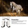 Horse Front Tendon Boots Adjustable Breathable Open Front Protective Horse