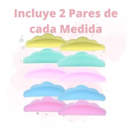 Veraly Almohadillas Silicona Enchinar Pestañas Barra Elevación 10pz