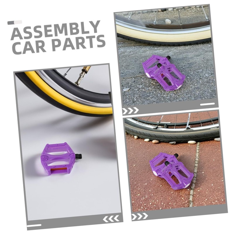 Gatuida 2 Pairs Cycle Pedals Easy to Install Skid Replacement