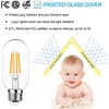 NOTOC E26 LED Light Bulb 4W,Equivalent 40W,E26 Tubular Light Bulb
