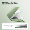 BlueSwan Anti-Cracking Hard Shell Case Compatible with MacBook Pro 14-inch