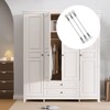 Cabinet Door Restraint,Cabinet Hinge Limiter,Door Opening Angle Protector with Mounting