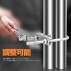 ziyue 4pcs Antenna Mast Clamp U-Bolt Pipe Retainer V-Jaw Bracket