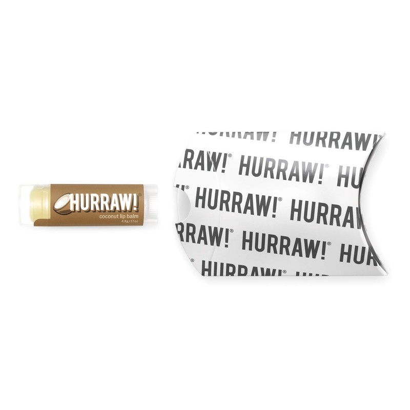 Coconut Lip Balm – Hurraw Balm – 4.3gm