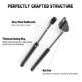 Unbranded Hydraulic Hood Left & Right Struts For 2024-2025 Toyota Tacoma & 2025 + 4Runner
