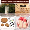 Wind Chime Replacement Parts, 28 PCS Windchime Repair Kit Including