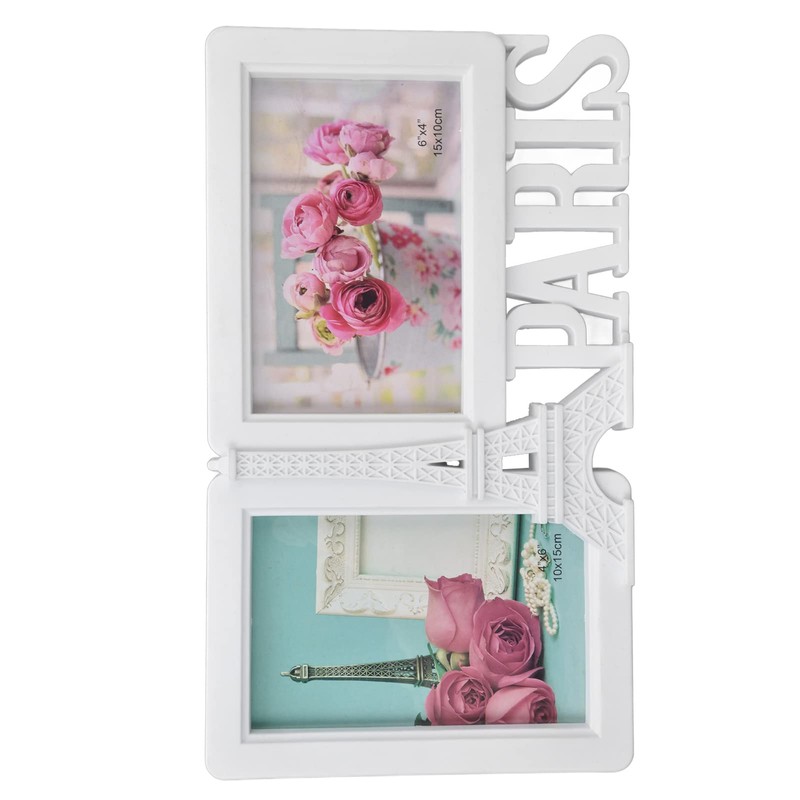 CHICIRIS Picture Frames for Multiple Pictures, 4x6 Picture Frames, Eiffel