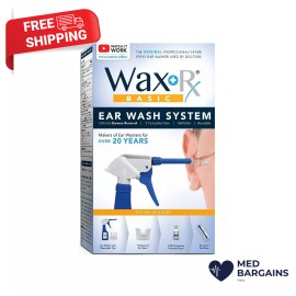 Doctor Easy Wax-Rx Ph Conditioned Earwax Removal Ear Wash System