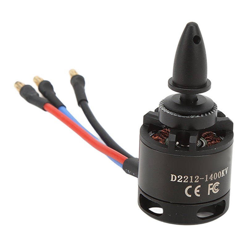 2212 RC Aircraft Burshless Motor Aluminium Alloy Copper 1400KV RC