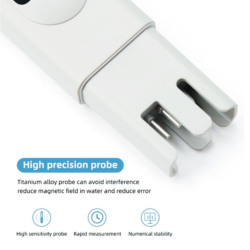 Water Testing Pen Multifunctional PH TDS EC Temperature Portable Automatic