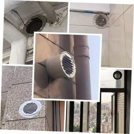 Mipcase Professional Stainless Steel Vent Cover Durable Wall Air Ventilation Screen for Bathroom Kitchen and Dryer Weatherproof Design for Indoor Outdoor Use