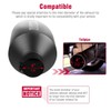 Upower Exhaust Tips 4" Inlet 10" Outlet 15" Black Long