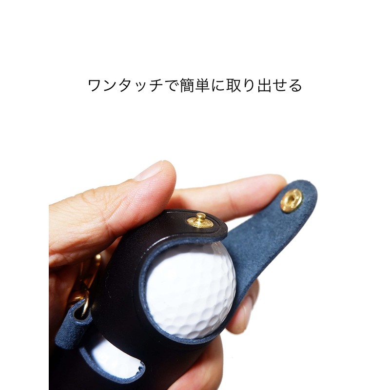 Billionworks Golf Ball Case Golf Ball Case, NAVY, Simple Design
