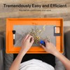 VIVOSUN Heavy Duty 2-in-1 Trimming Tray for Herbals Collecting, Dry