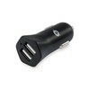 Conceptronic Carden 2-Port 12W USB Car Charger - Black