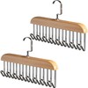 Belt Hangers, 16-piece Storage, 2-Piece Set, 8-Piece Set, Multi-functional, 360