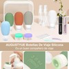 Juego de 14 Botellas De Viaje Silicona, Contenedor de Viaje