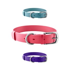 Tuff Pupper Classic Collar Heavy Duty Dog Collar - Stronger Than Leather - Waterproof & Odor Free - Guaranteed for Life