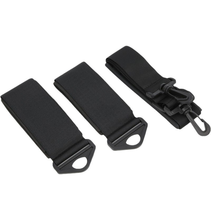 2Set Snowboard Shoulder Straps Handle Double Skis Fixing Strap Sleigh