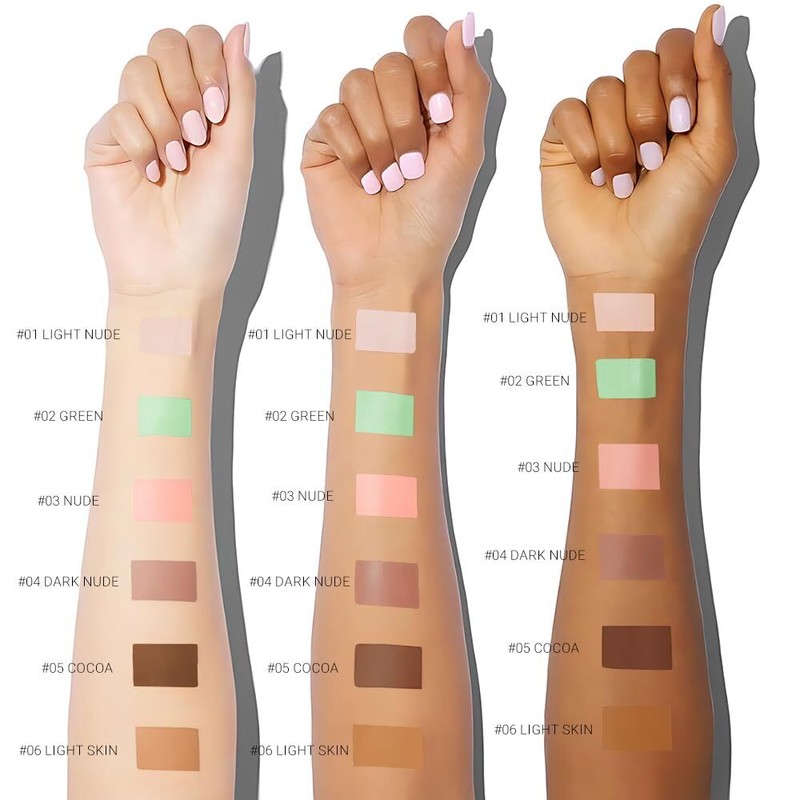 HHLTOH Cocoa Camo Concealer, Full Coverage, Highly Pigmented Concealer With