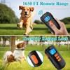 Dog Training Collar, Dog Shock Collar with 1650Ft Remote, IPX7