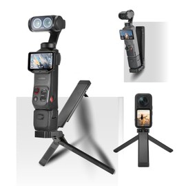 Mini trípode magnético para Insta360 Luna Ultra X5, para DJI Pocket 4 3 Osmo Action 6 5 Pro, soporte flexible de trípode de computadora para accesorio