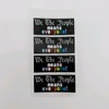 We The People Vinyl Stickers - Sticker(s) Per Sheet: 2