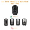 Key Fob Cover for Honda Ring Parent (Gold+White)