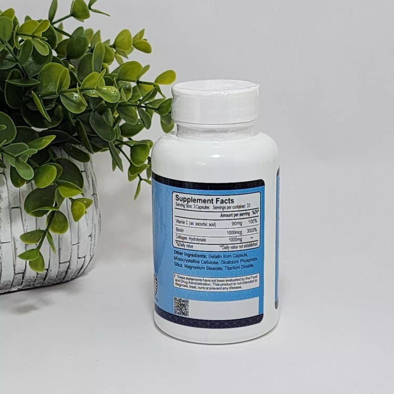 Alfa Vitamins Collagen Hydrolysate With Vitamin C and Biotin 100