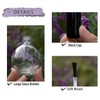 6PCS Large Capacity 75ML Empty Nail Polish Bottles with Brush,