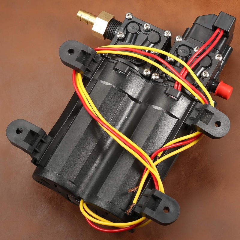 bayite 12V DC Fresh Water Pump 7.5 L/Min 2 GPM