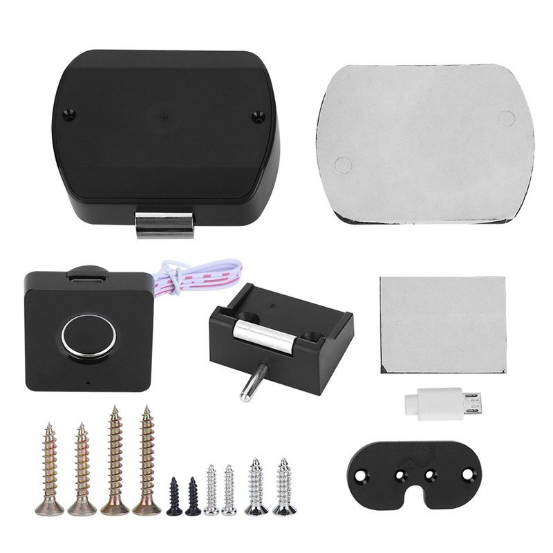Intelligent Fingerprint Lock Smart Electric Drawer Cabinet Lock for Home