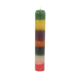 Velón Color 7 colores (7 potencias) 250 grs | Para todo tipo de eventos | Meditación y rituales | 100% de parafina