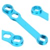 DIY Casting Fishing Reel Wrench Blue Aluminium Alloy Spanner Repairing