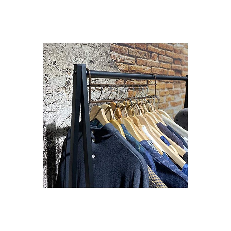 Hangers, Clothes Storage Up Hangers, Set of 2 (Black)