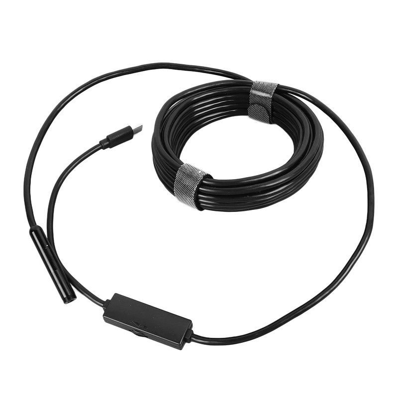 Endoscope Camera with Light 5MP HD IP67 Waterproof Sewer Inspection