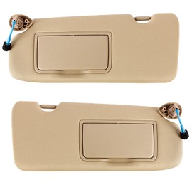 PEVAST Right Passenger Side Sun Visor for Honda CRV CR-V 2017 2018 2019 2020 2021 2022 Sun Visor Replacement 83230-TLA-A12ZA(Beige)