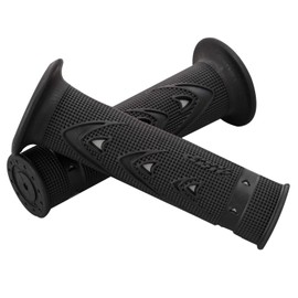 Daytona ProGrip 98053 Motorcycle Grip Handle Diameter 0.9 inch (22.2 mm), 4.9 inches (125 mm), Anti-Vibration Gel, End Non-Penetration, 721 Type, Black/Gray