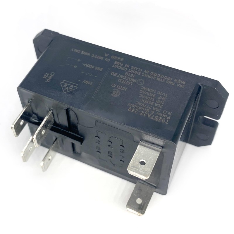 1-Pack T92S7A22-240 Relay – 30A 240VAC 6-Pin DPST-NO Industrial Relay