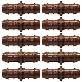 Rain Bird Connector XFF Straight for XF XFS and 17 mm PE Pipe Pack of 10