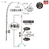 Gamakatsu IK050 Approved Aori Squid Gap Flapper Clear M