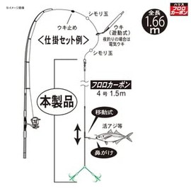 Gamakatsu IK050 Approved Aori Squid Gap Flapper Clear M