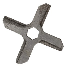 Meat Grinder Blade - Size #5 - Universal Stainless Steel Blades for Electric Grinders - Replacement Parts Accessories for Grinders