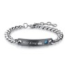 fdsmall Bracelets for Couples His Queen Her King Couple Bracelet