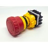 Emergency Stop Switch, 4PST-NC, Pushlock Reset/Push-Pull, Screw, 5 A, 250